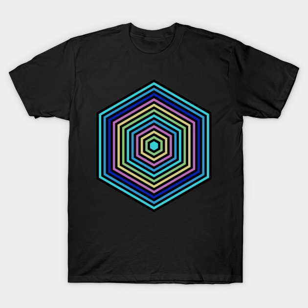 Retro Hex T-Shirt by n23tees